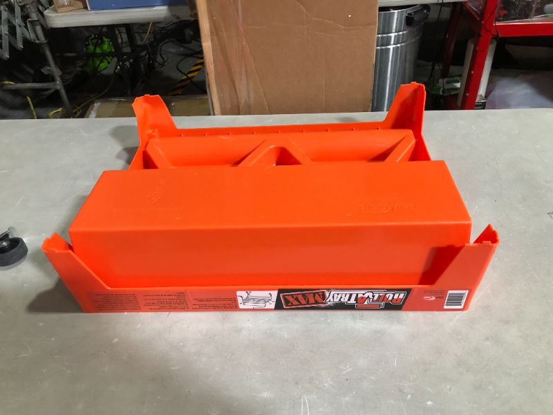 Photo 3 of ***ONLY 3 OF THE 4 WHEELS ARE INCLUDED - SEE PICTURES***
Orange, Large Paint Tray on Wheels, Roll A Tray Max