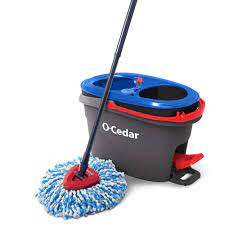 Photo 1 of **MINOR WEAR & TEAR**O-Cedar EasyWring RinseClean Microfiber Spin Mop & Bucket Floor Cleaning System