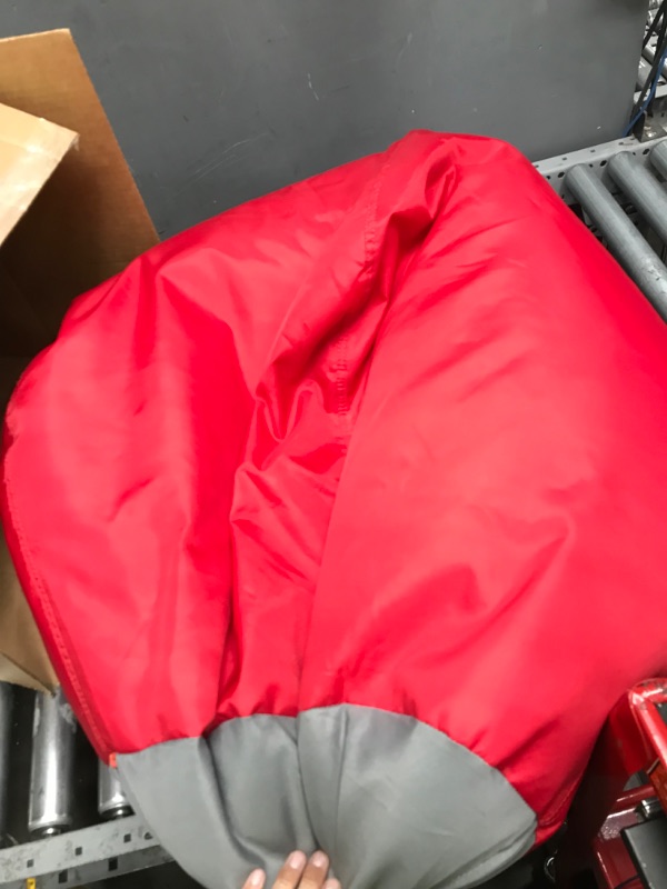 Photo 2 of * used item * most of the stuffing is gone *
Big Joe Classic Beanbag Smartmax, Red Red Round