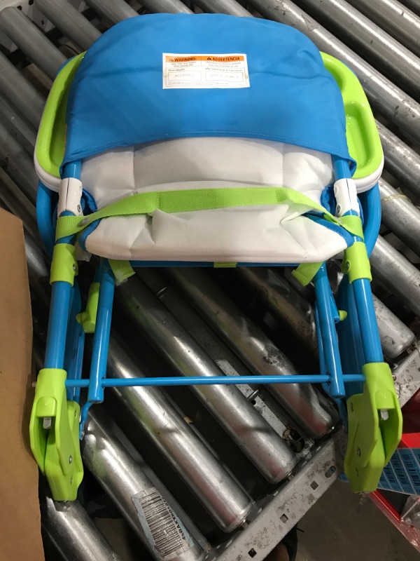 Photo 2 of Cosco Simple Fold Deluxe High Chair with 3-Position Tray (Monster Syd)