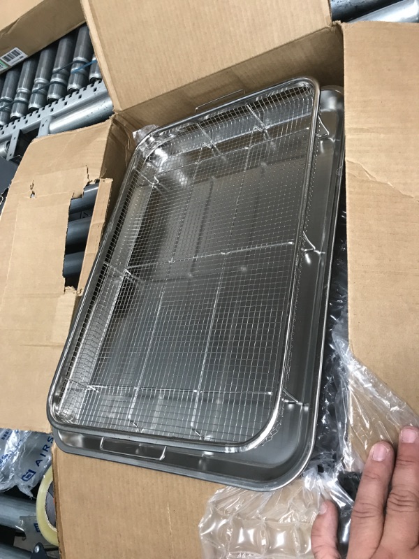 Photo 1 of 19"x13"  baking pan with strainer