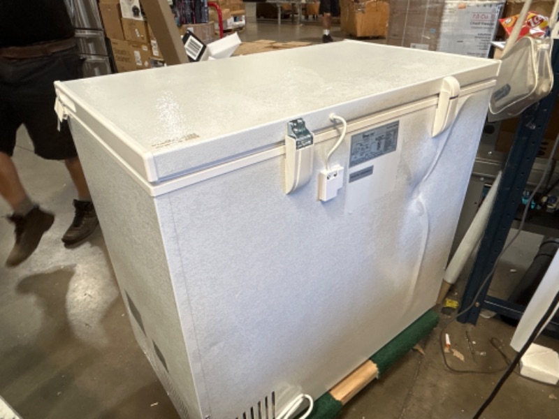 Photo 1 of 7.0 cu. ft. Chest Freezer in White