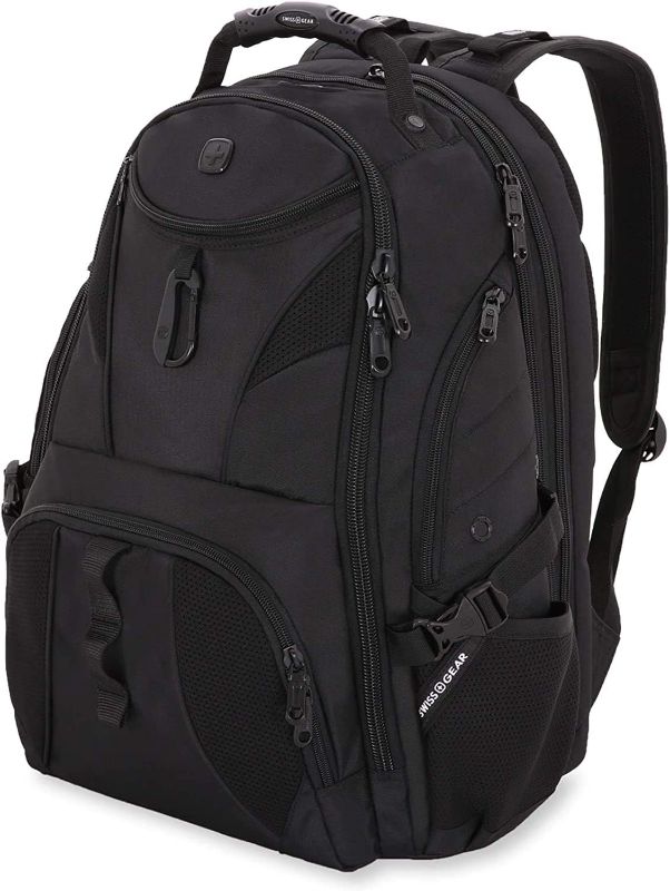 Photo 1 of SwissGear 1900 Scansmart TSA 17-Inch Laptop Backpack, Black
