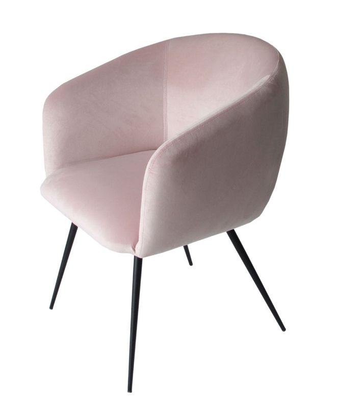 Photo 1 of  Modrest Luzerne - Modern Pink Velvet Dining Chair By VIG Furniture
