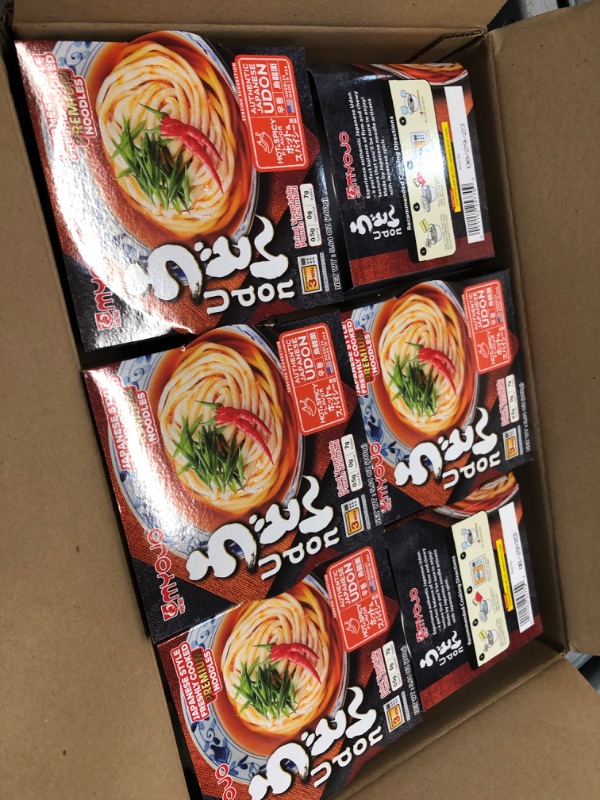 Photo 2 of **EXP DATE 08/29/2023!! 6 PCKS OF  Myojo Udon Hot & Spicy Flavor Noodle Soup, 5.6 oz