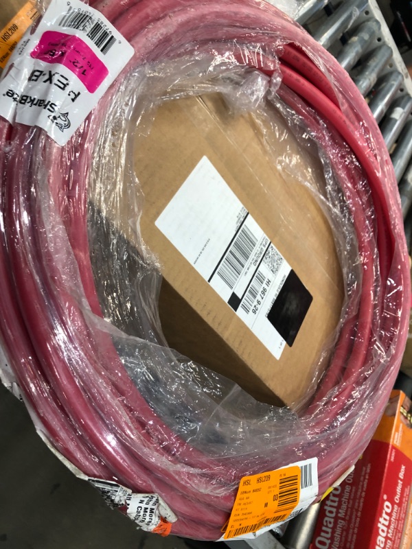 Photo 1 of 1/2 in. x 50 ft. Coil Red PEX-B Pipe
