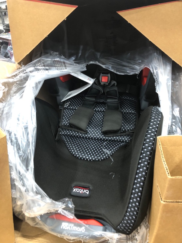 Photo 3 of Britax Grow with You ClickTight Harness-2-Booster Car Seat, Cool Flow Gray ClickTight Cool Flow Gray