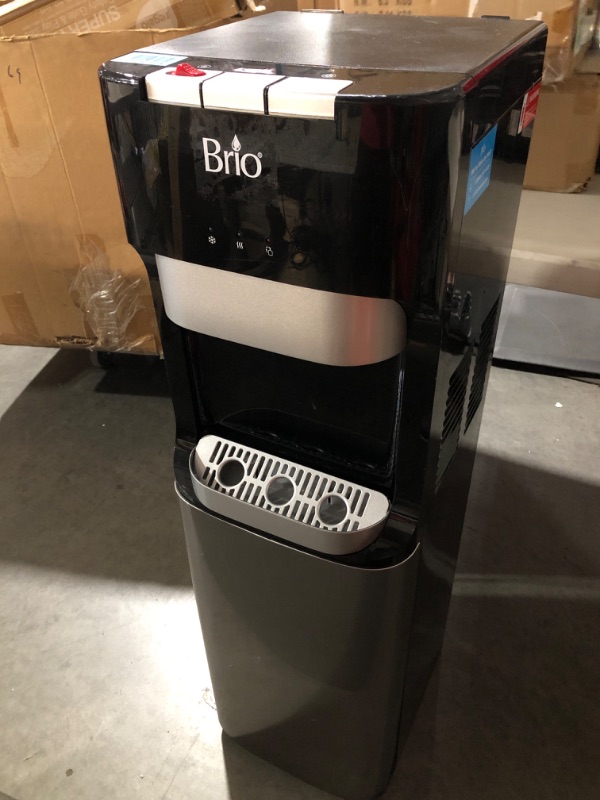 Photo 2 of * please read notes *
Brio Bottom Loading Water Cooler Water Dispenser – Essential Series - 3 Temperature Settings -