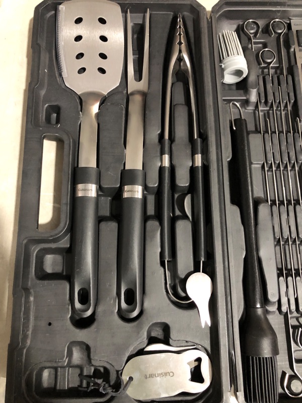 Photo 2 of * used * good condition * see all images * 
Cuisinart CGS-8036 Grill, BBQ Tool Set, 36-Piece