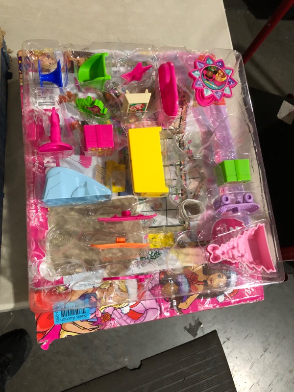 Photo 5 of *PARTS* *SEE NOTES* Fisher-Price Little People Barbie Advent Calendar and Toddler Playset 24 Christmas Figures + Pieces