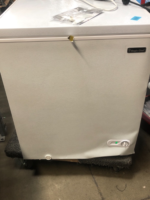 Photo 2 of 5.0 cu. ft. Chest Freezer in White
