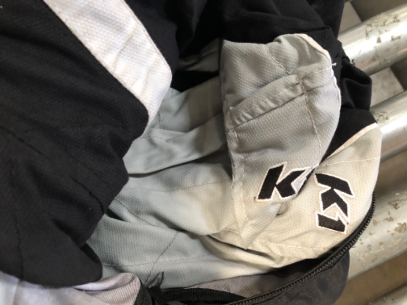 Photo 3 of ***HEAVILY USED AND DIRTY***
K1 Race Gear 20-VIC-N-3XL SFI 3.2a/1 Victory Auto Racing Suit (Black/White/Grey, XXX-Large) 3X-Large