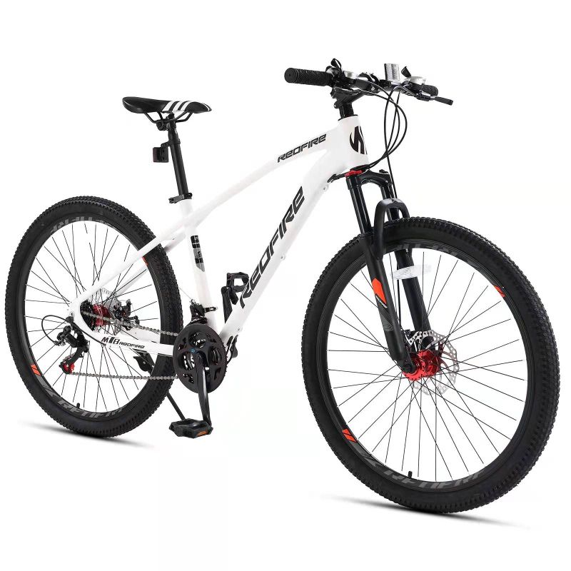 Photo 1 of ***parts only***Redfire Adult Mountain Bike, Mens and Womens, 21 Speed Shimano Drivetrain, 27.5-in Wheels, Aluminum Frame, Front Suspension and Disc Brake, Youth/Adult Hardtail Bike, Multiple Color