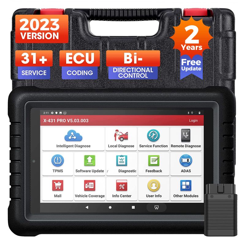 Photo 1 of ***SEE NOTES***LAUNCH X431 PROS V1.0 Diagnostic Tool, 2022 Bidirectional Scan Tool, All System Automotive Scanner, 31+ Services, ECU Coding, Key Programmer, AutoAuth for FCA SGW, 2 Years Free Update
Registered to previous owner