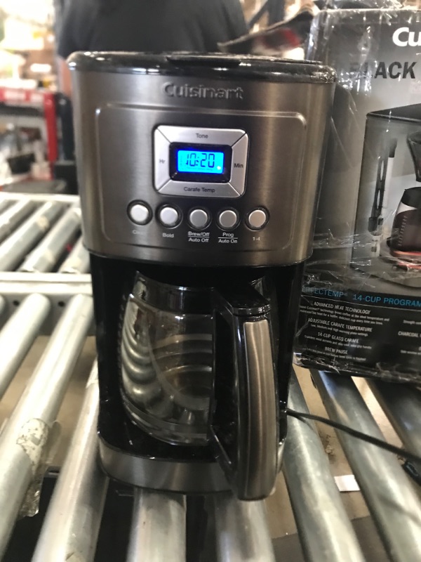 Photo 3 of **DOESNT WORK**PARTS ONLY**
Cuisinart DCC-3200BKSP1 Perfectemp, 14 Cup Coffee Maker