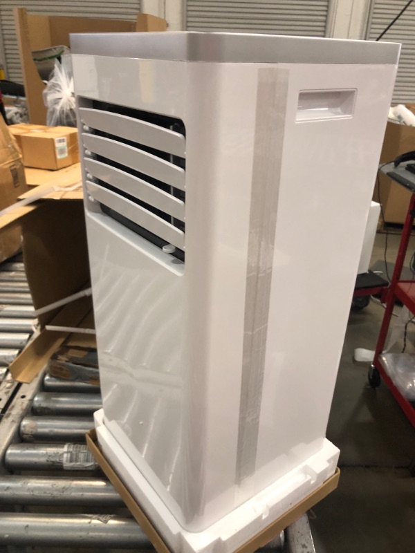Photo 2 of ZAFRO 10,000 BTU Portable Air Conditioners Cools up to 450 Sq.ft, Portable AC Built-in Cool, Dry, Fan Modes, Room Air Conditioner with Remote Control/Installation Kits, White 10,000 BTU+Drain Hose White