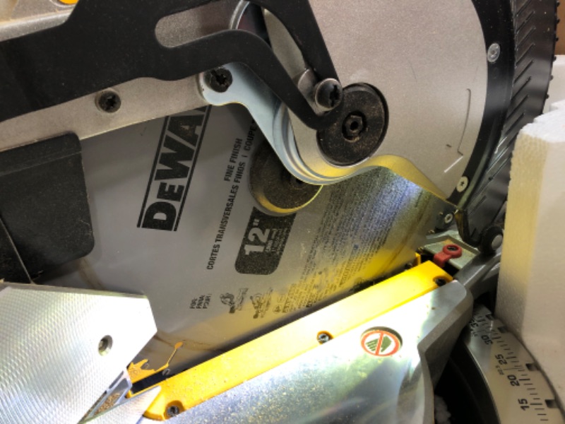 Photo 3 of 15 Amp Corded 12 in. Double-Bevel Compound Miter Saw with Cutline LED