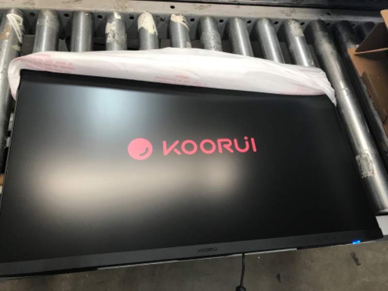 Photo 2 of KOORUI 27 Inch FHD Monitor, Computer Monitors Full HD(1920 x 1080p) IPS Display 75Hz, HDMI, VGA, 5ms Response Time, 75 x 75 mm VESA Mountable, Frameless 27" 75Hz IPS