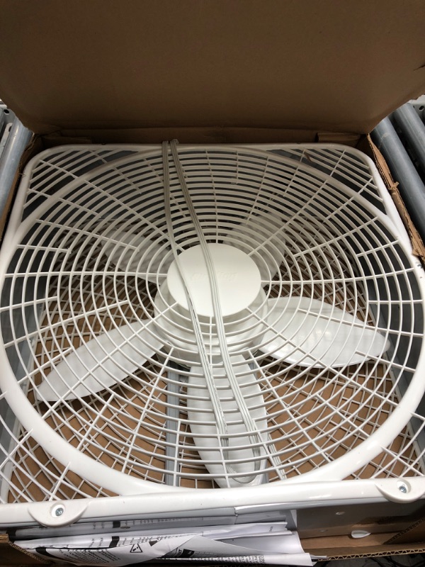 Photo 2 of Air King 9723 20-Inch 3-Speed Box Fan , White