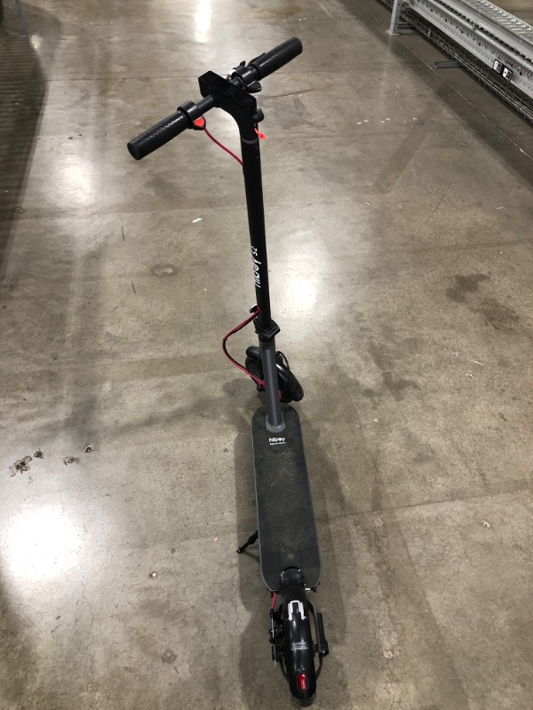 Photo 3 of *REVIEW NOTES ** Hiboy S2 Electric Scooter, 8.5" Solid Tires, Up to 17 Miles Long-Range & 19 MPH Portable Folding Commuting Scooter for Adults with Double Braking System (Optional Seat)