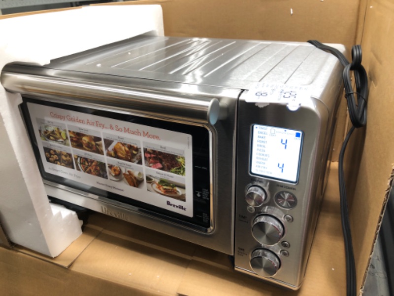 Photo 2 of *REVIEW NOTES* Breville Smart Oven Air Fryer Toaster Oven, Brushed Stainless Steel, BOV860BSS