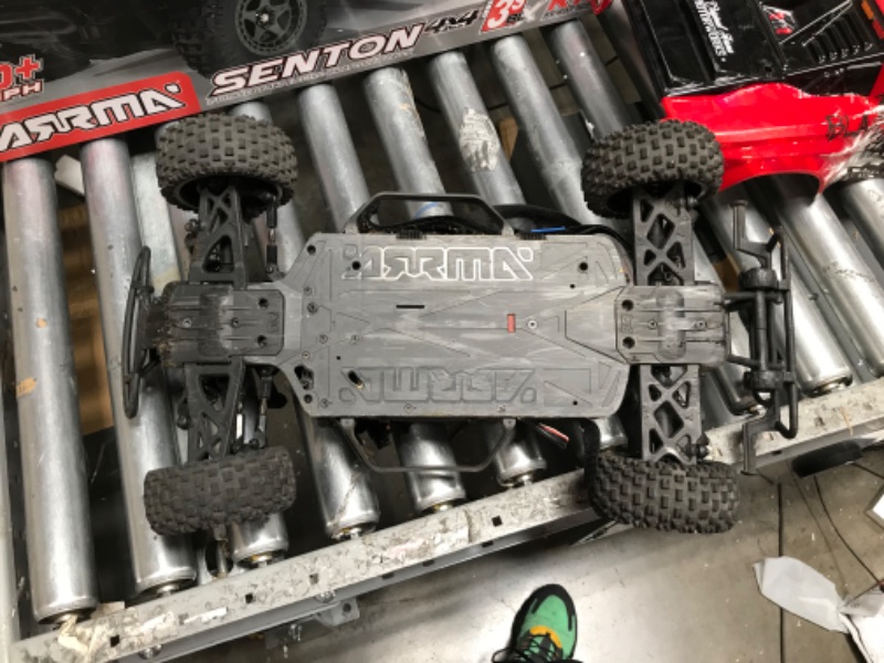 Photo 4 of * Review Notes* ARRMA 1/10 SENTON 4X4 V3 3S BLX Brushless Short Course Truck RTR (Transmitter and Receiver Included, Batteries and Charger Required ), Red, ARA4303V3T2