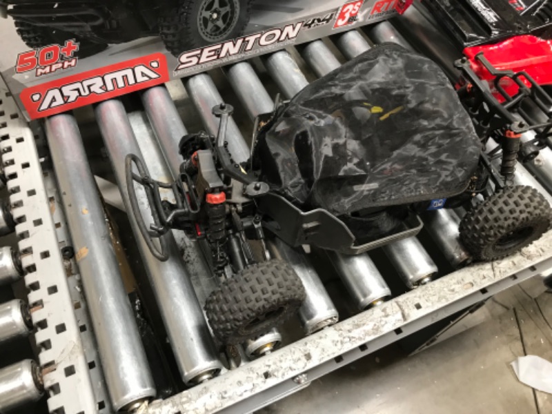 Photo 3 of * Review Notes* ARRMA 1/10 SENTON 4X4 V3 3S BLX Brushless Short Course Truck RTR (Transmitter and Receiver Included, Batteries and Charger Required ), Red, ARA4303V3T2