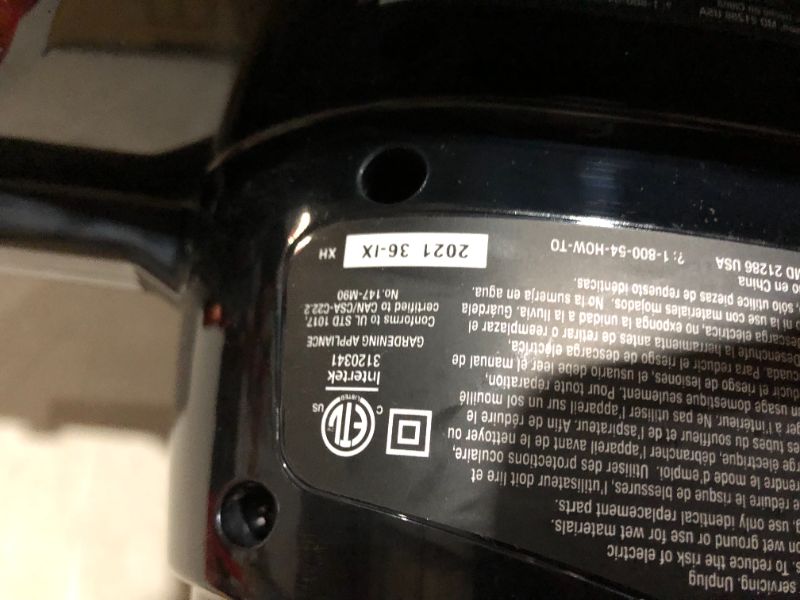 Photo 5 of ***POWERS ON - SEE NOTES***
BLACK+DECKER 3-in-1 Electric Leaf Blower, BV3100