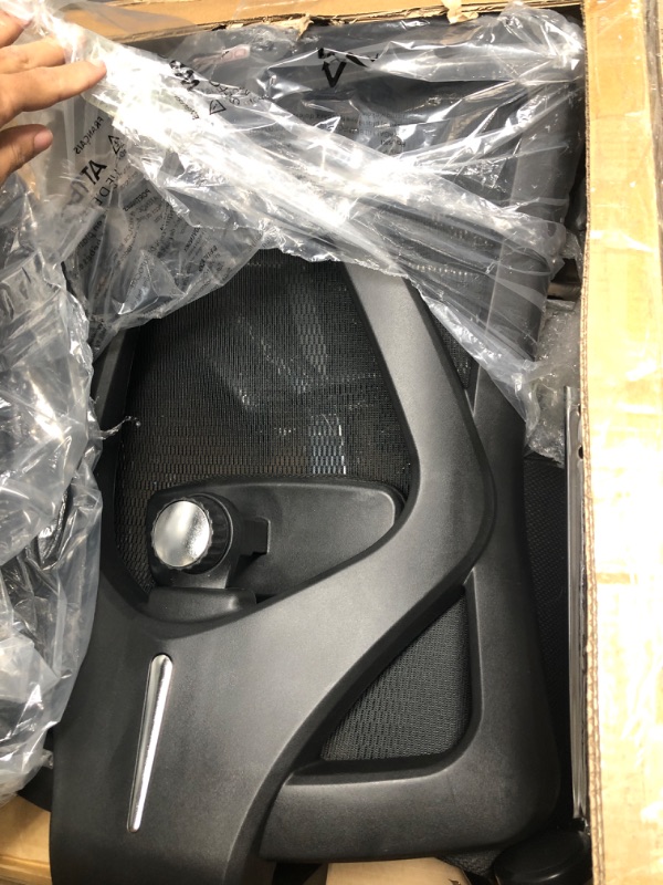 Photo 1 of ***SEE NOTES***SIHOO Office Chair Ergonomic Office Chair, Breathable Mesh Design High Back Desk Chair with Adjustable Headrest and Lumbar Support (Black)