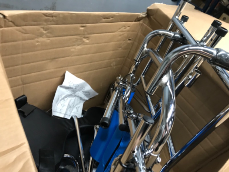 Photo 1 of ***see notes***8 Wheels Walkers for Seniors, Adult Standing Walking Aid for Lower Limb Training & Assist, Fit for People of 58-71in, for The Elderly, Disabled, Stroke, Hemiplegia, The Postoperative Rehabilitation
