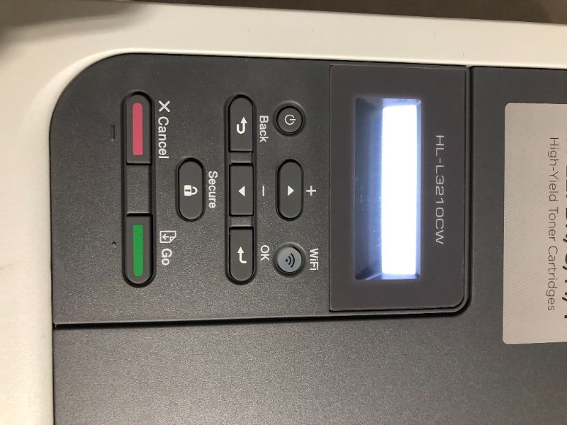 Photo 3 of Brother HL-L3210CW Compact Digital Color Printer Providing Laser Printer Quality Results with Wireless New Model: HLL3210CW