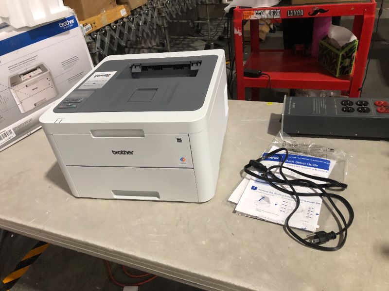 Photo 2 of Brother HL-L3210CW Compact Digital Color Printer Providing Laser Printer Quality Results with Wireless New Model: HLL3210CW