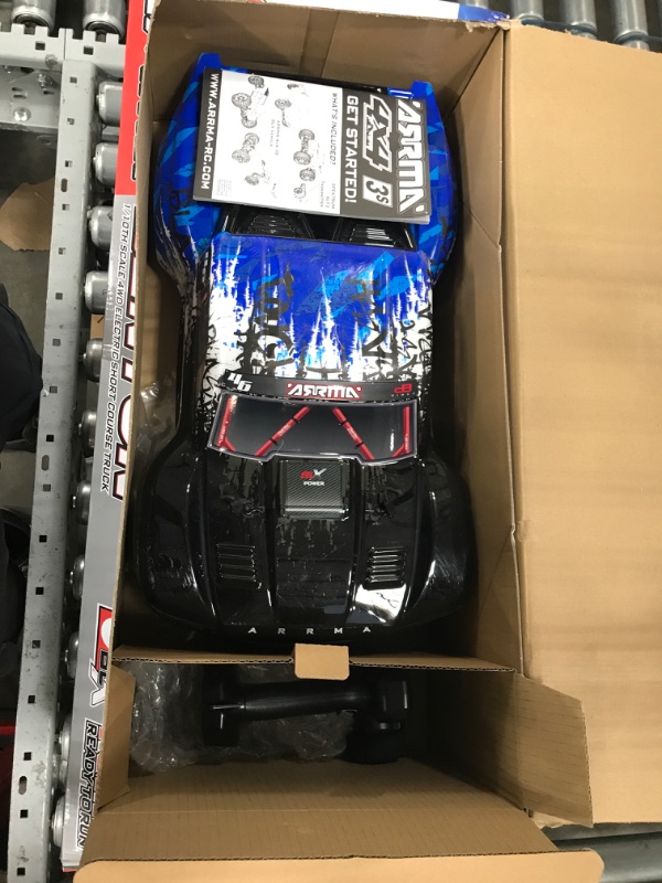 Photo 3 of ARRMA 1/10 SENTON 4X4 V3 3S BLX Brushless Short Course Truck RTR (Transmitter and Receiver Included, Batteries and Charger Required ), Red, ARA4303V3T2