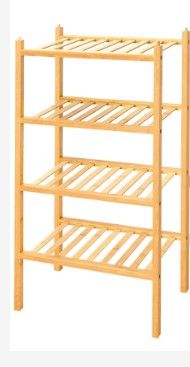 Photo 1 of 4 TIER SHOE RACK STACKABLE 