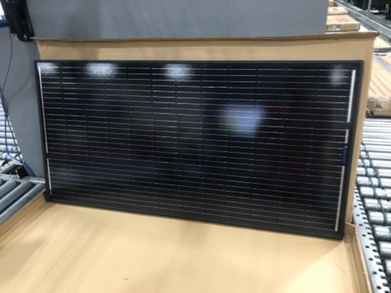 Photo 2 of ACOPOWER 100w 12v Monocrystalline Solar Panel Module with Connector (Panel Only, Compact Design)
