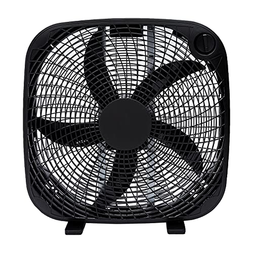 Photo 1 of Amazon Basics 3 Speed Box Fan, 20-Inch
