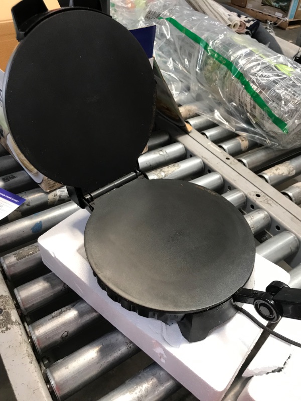 Photo 2 of 10inch Roti Maker by StarBlue with FREE Roti Warmer - The automatic Stainless Steel Non-Stick Electric machine to make Indian style Chapati, Tortilla, Roti AC 110V 50/60Hz 1200W