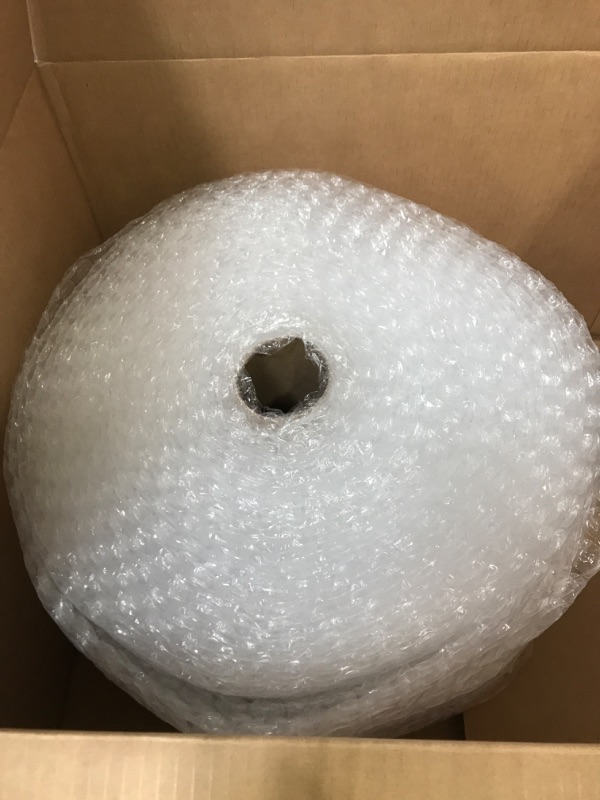 Photo 2 of Amazon Basics Perforated Bubble Cushioning Wrap - Medium 5/16", 12-Inch x 100-Foot Long Roll