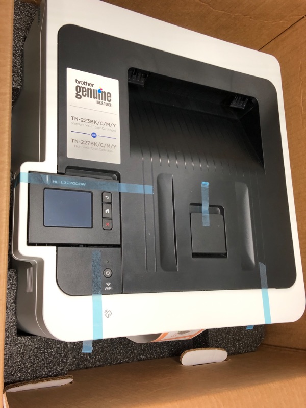 Photo 1 of Brother RHL-L3270CDW Refurbished Compact Wireless Digital Color Printer with NFC Mobile Device and Duplex Printing-Ideal for Home and Small Office Use Amazon Dash Replenishment Ready (Renewed Premium) Renewed Model: RHLL3270CDW