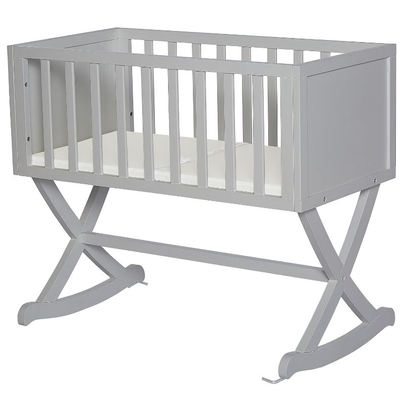 Photo 1 of *MINOR SCRATCHES*
Dream On Me Luna/Haven Cradle, Pebble Grey
