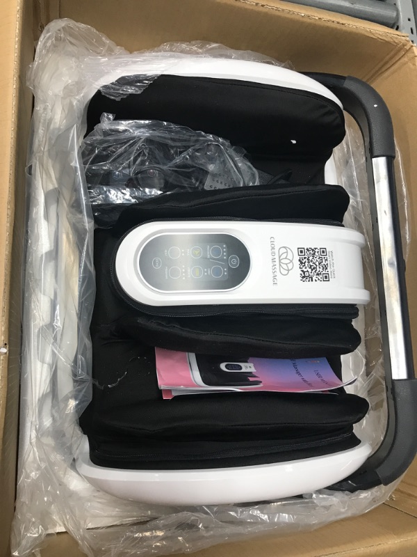 Photo 2 of Cloud Massage Shiatsu Foot Massager Machine - Increases Blood Flow Circulation, Deep Kneading, with Heat Therapy - Deep Tissue, Plantar Fasciitis, Diabetics, Neuropathy (with Remote)