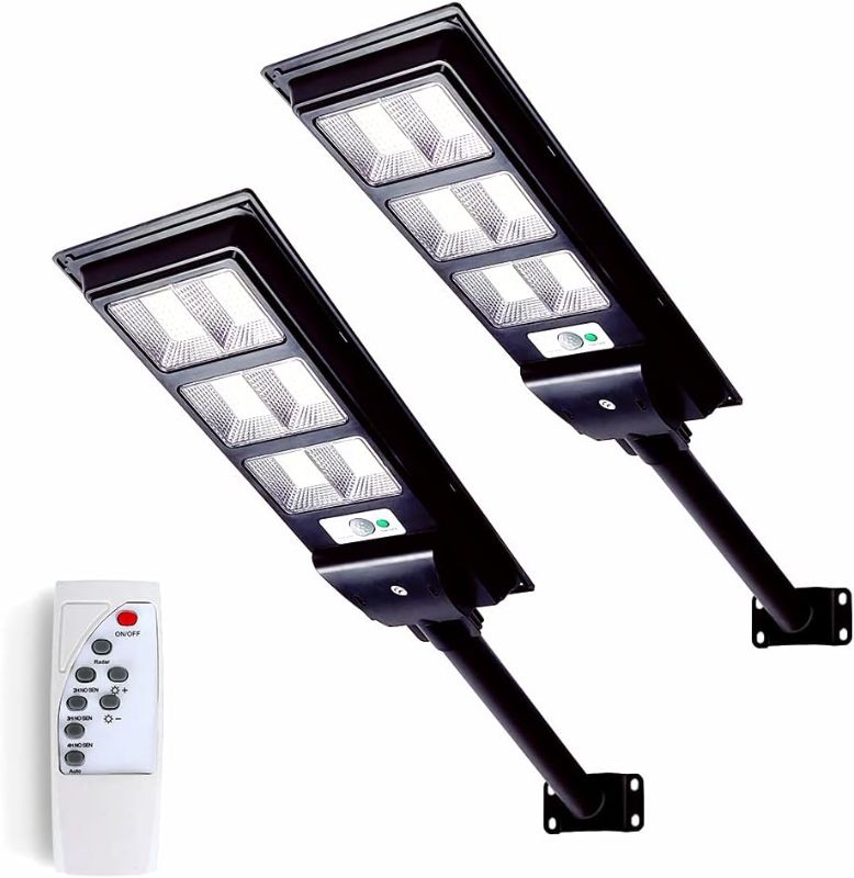Photo 1 of 
Photo for Reference Only******Lysed 2 Pack Solar Street Light Outdoor with Motion Sensor, 10000LM Dusk to Dawn Solar Flood Lights IP66 Waterproof LED Security Light for Parking Lot, Yard...