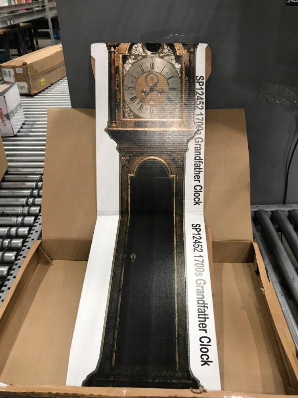 Photo 1 of 1700's Grandfather Clock Cutout Standee Standup 