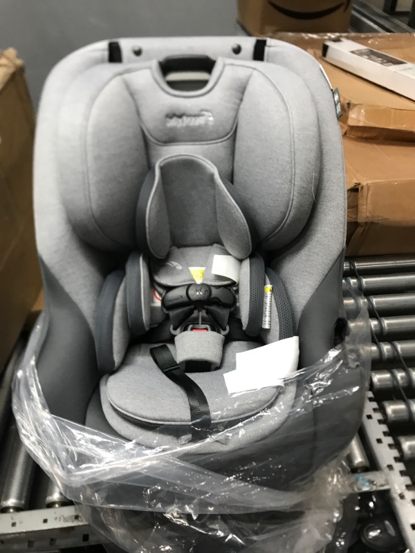 Photo 2 of Baby Jogger City Turn Rotating Convertible Car Seat | Unique Turning Car Seat Rotates for Easy in and Out, Phantom Grey