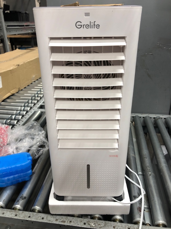 Photo 2 of *PARTS ONLY* *See Notes* Grelife Portable Evaporative Air Cooler, 3-IN-1 Oscillation Air Cooler