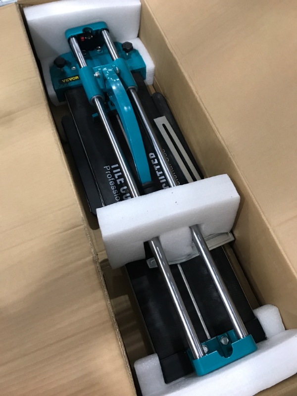 Photo 3 of BestEquip Manual Tile Cutter, 48 inch Tile Cutter, All-Steel Frame Cutting Machine, Precise Tile Cutter Tools w/Laser Guide & Tungsten Carbide Wheel, Large Tile Cutter For Porcelain Ceramic
