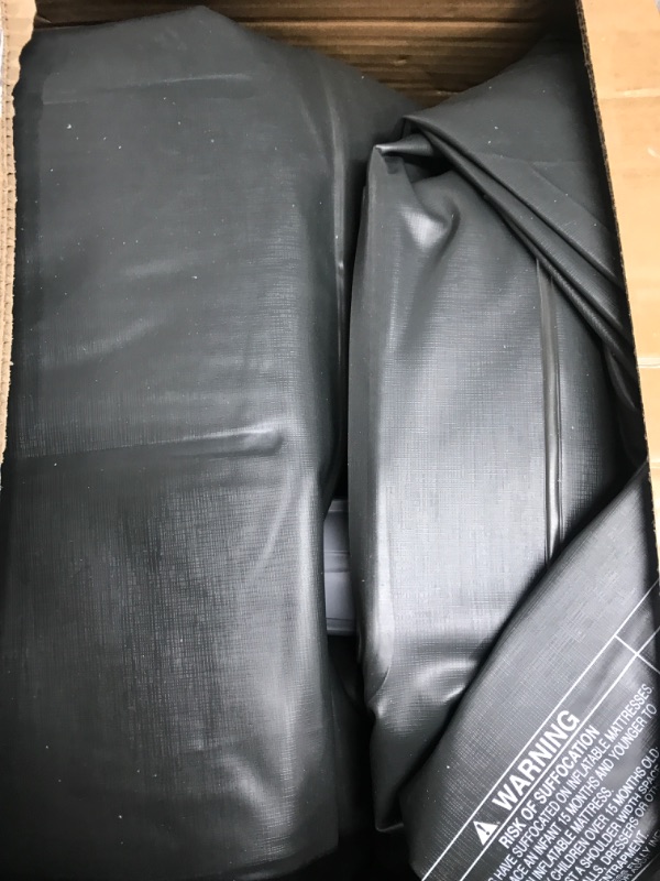 Photo 2 of * item has a slow leak * needs repair *
SLEEPLUX Durable Inflatable Air Mattress with Built-in Pump, Pillow and USB Charger Queen 22"