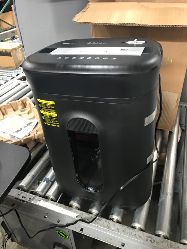 Photo 1 of Amazon Basics 15-Sheet Cross-Cut Paper, CD Credit Card Office Shredder 15 Sheet - original model Shredder