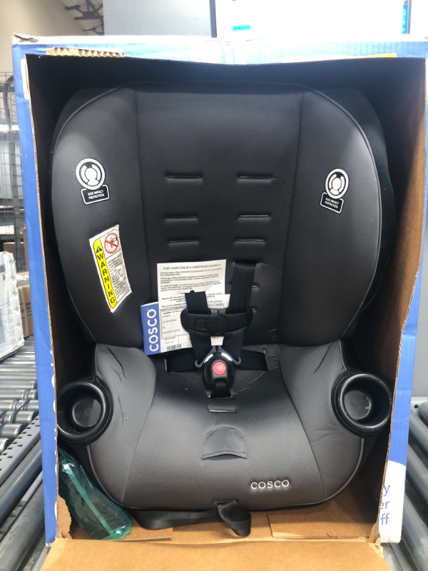 Photo 2 of Cosco Onlook 2-in-1 Convertible Car Seat, Rear-Facing 5-40 pounds and Forward-Facing 22-40 pounds and up to 43 inches, Black Arrows