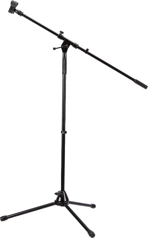 Photo 1 of Amazon Basics Tripod Boom Microphone Stand 